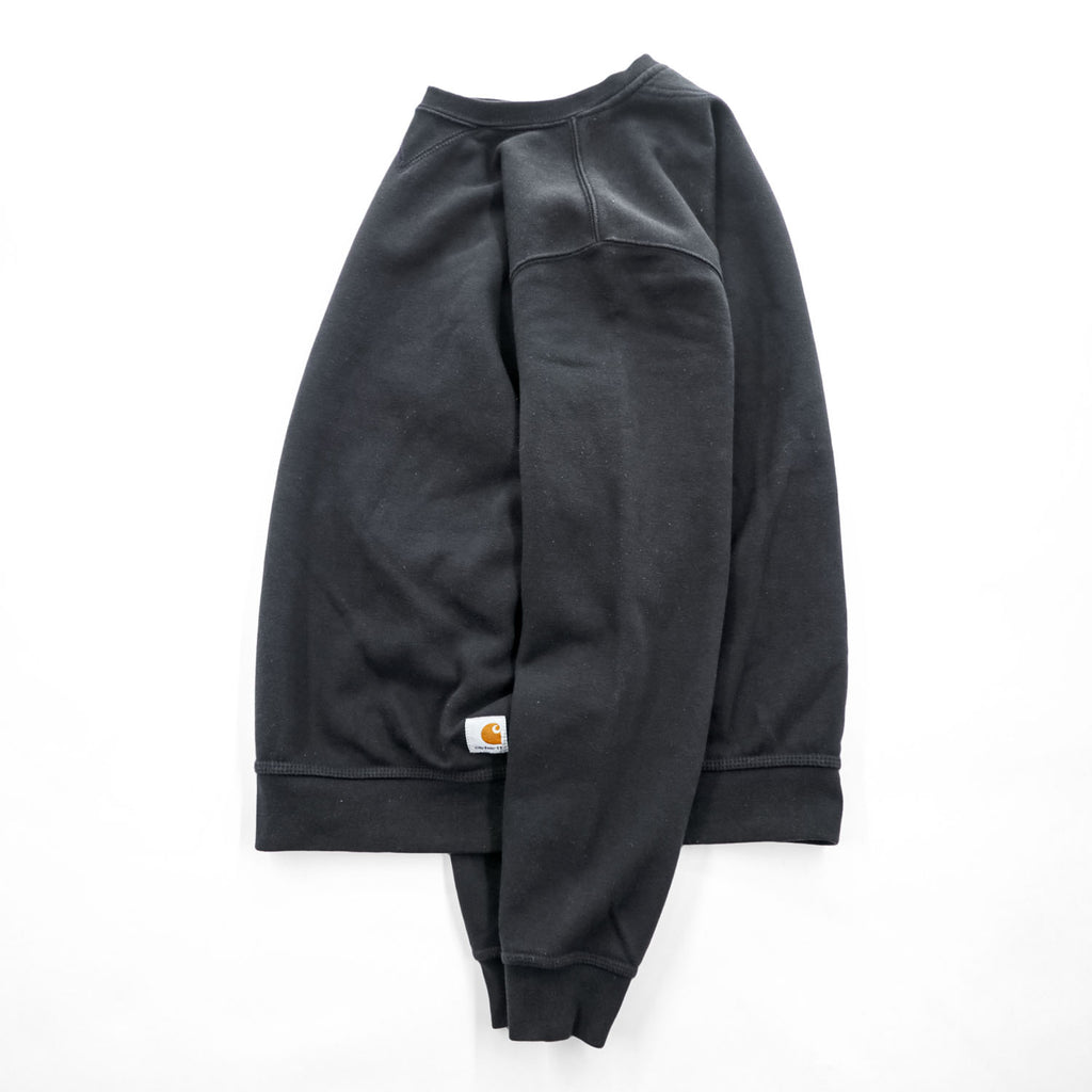 Carhartt K124 Loose Fit Midweight Crewneck Sweatshirt Black Men's M Made in Mexico