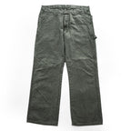 Dickies Relaxed Fit Olive Painter Pants Duck Canvas W716825 36x30