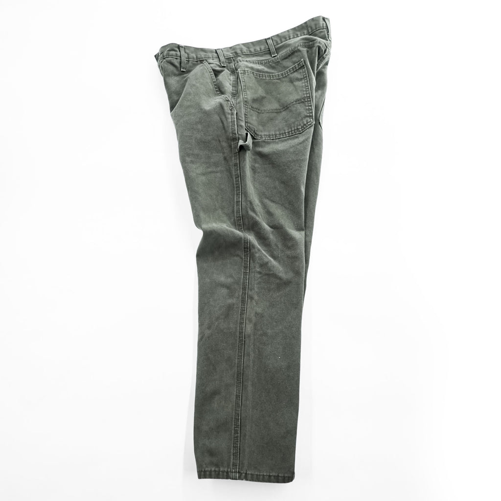 Dickies Relaxed Fit Olive Painter Pants Duck Canvas W716825 36x30
