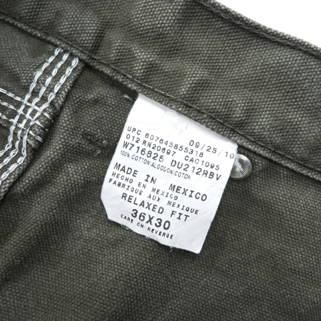Dickies Relaxed Fit Olive Painter Pants Duck Canvas W716825 36x30