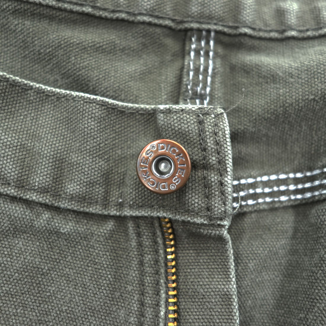 Dickies Relaxed Fit Olive Painter Pants Duck Canvas W716825 36x30