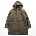 CHAPS Ralph Lauren 90年代 ヴィンテージ 中綿 モッズコート M フード着脱式 Thinsulate ドローコード ダブルジップ