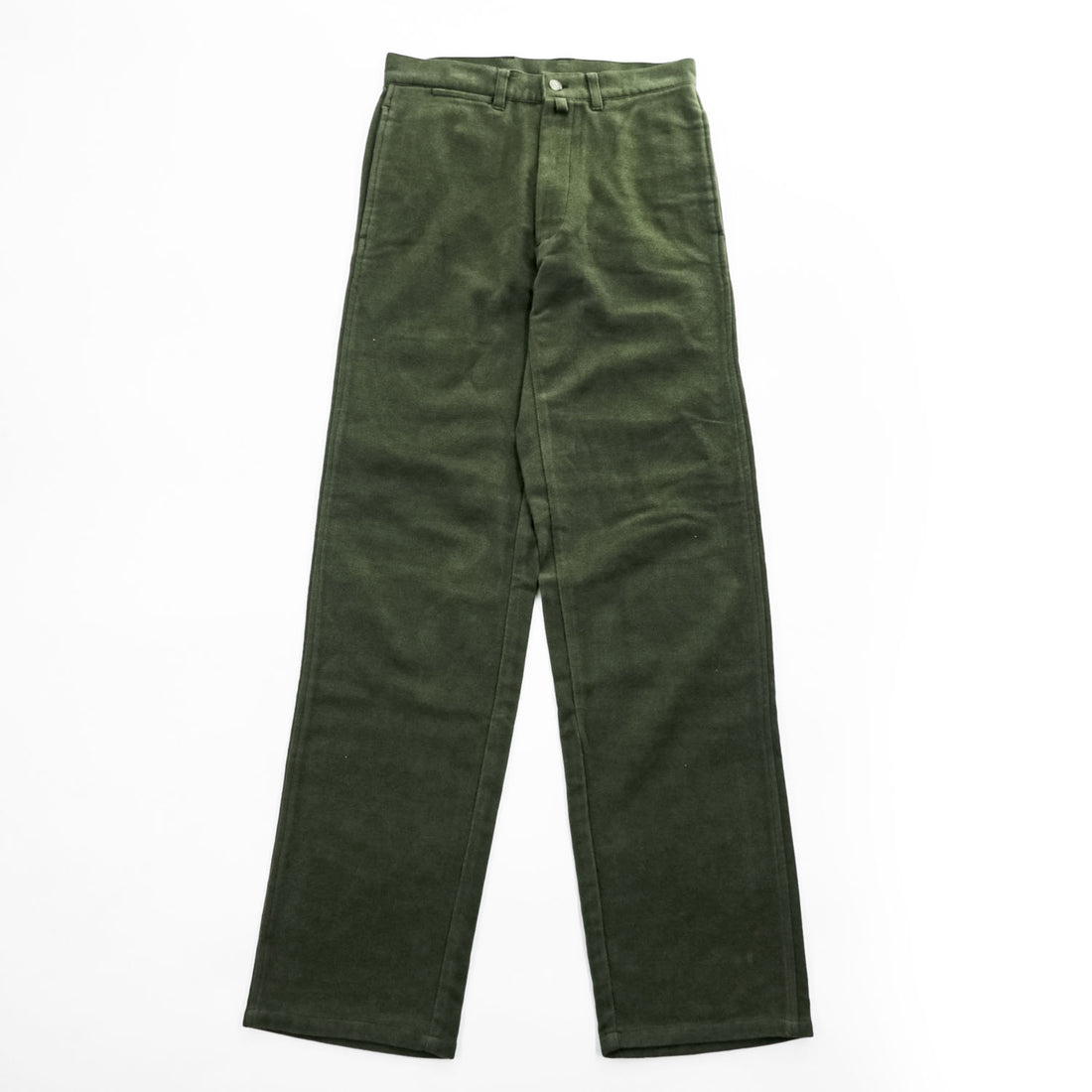 CHAPS Ralph Lauren 90年代 ヴィンテージ ウールコットン スラックス パンツ S カーキ グリーン