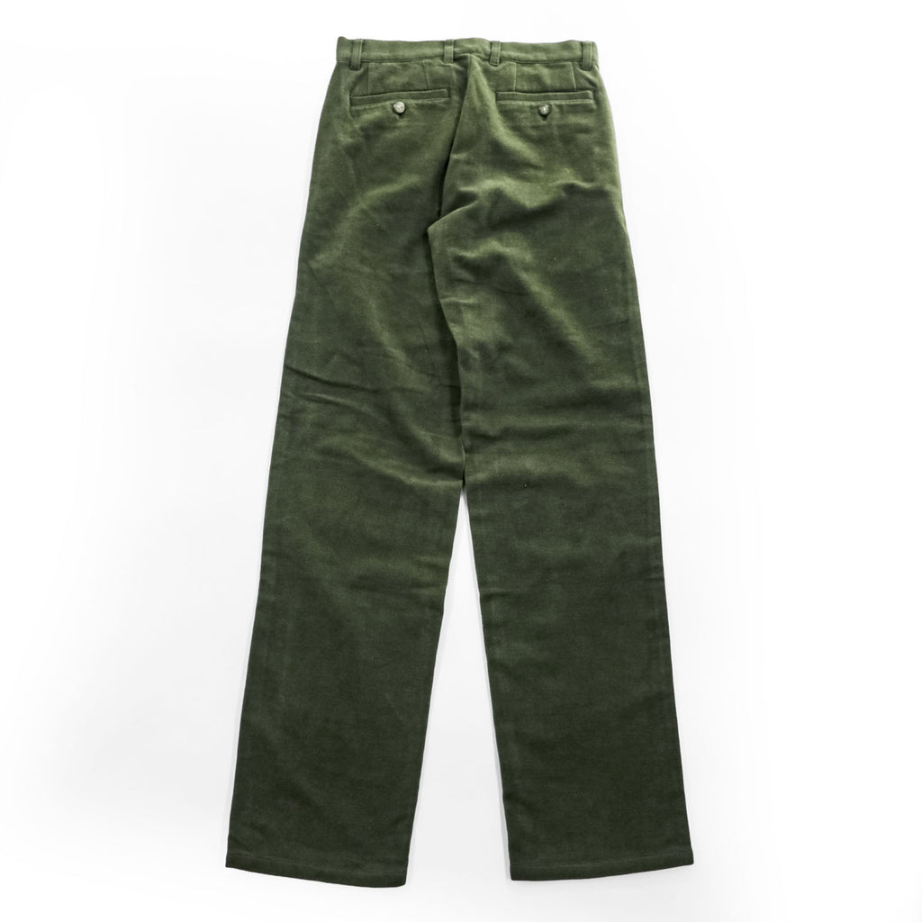 CHAPS Ralph Lauren 90年代 ヴィンテージ ウールコットン スラックス パンツ S カーキ グリーン