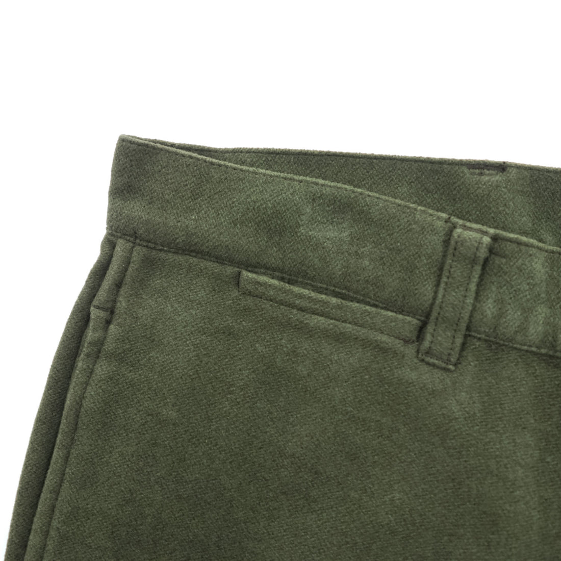 CHAPS Ralph Lauren 90年代 ヴィンテージ ウールコットン スラックス パンツ S カーキ グリーン