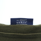 SAINT JAMES バスクシャツ 長袖 ロングスリーブ Tシャツ L カーキ ボートネック フランス製