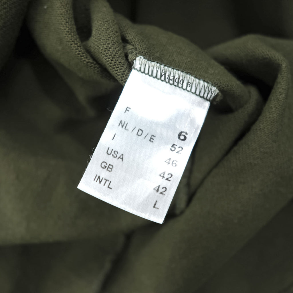 SAINT JAMES バスクシャツ 長袖 ロングスリーブ Tシャツ L カーキ ボートネック フランス製