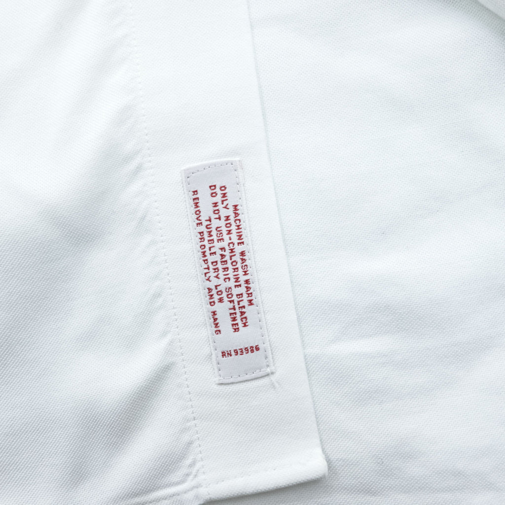 Brooks Brothers 346 Non-Iron Supima Cotton Button-Down Long Sleeve Shirt White XL
