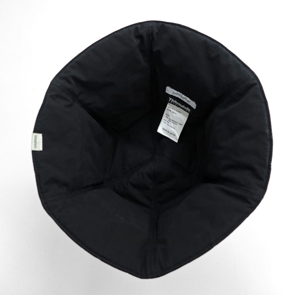 override 日本製 サウナハット PADDED SAUNA HAT リップストップ Thinsulate 中綿 818190207