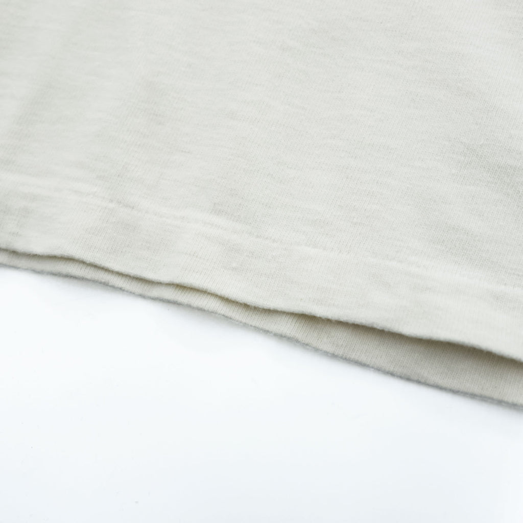 ENTRY SG 日本製 コットン 胸ポケット 長袖Tシャツ ロンT XL 40-42 アイボリー BEAMS取扱い