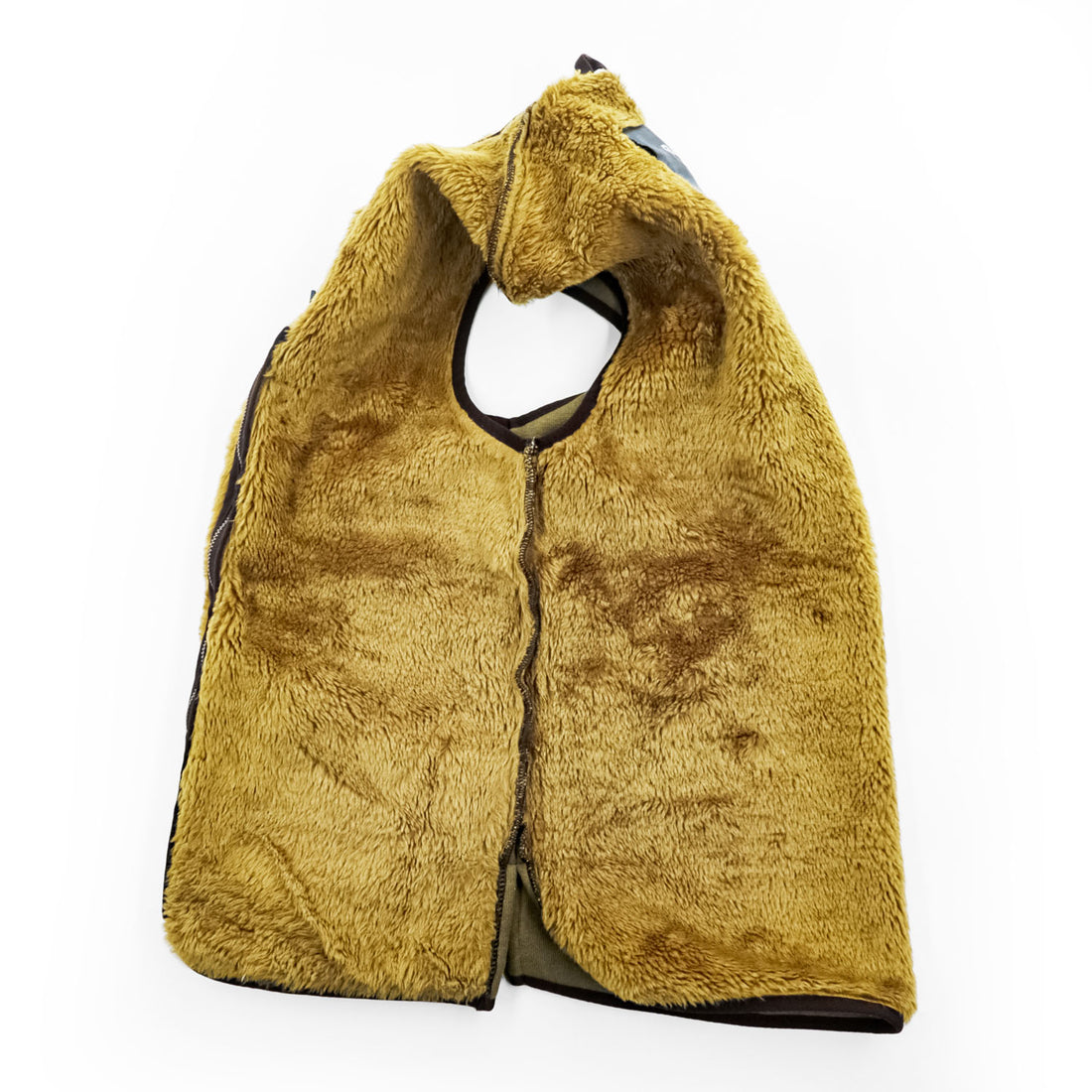 Barbour パイル ボア リバーシブル ライナーベスト S ブラウン WARM PILE LINING A306