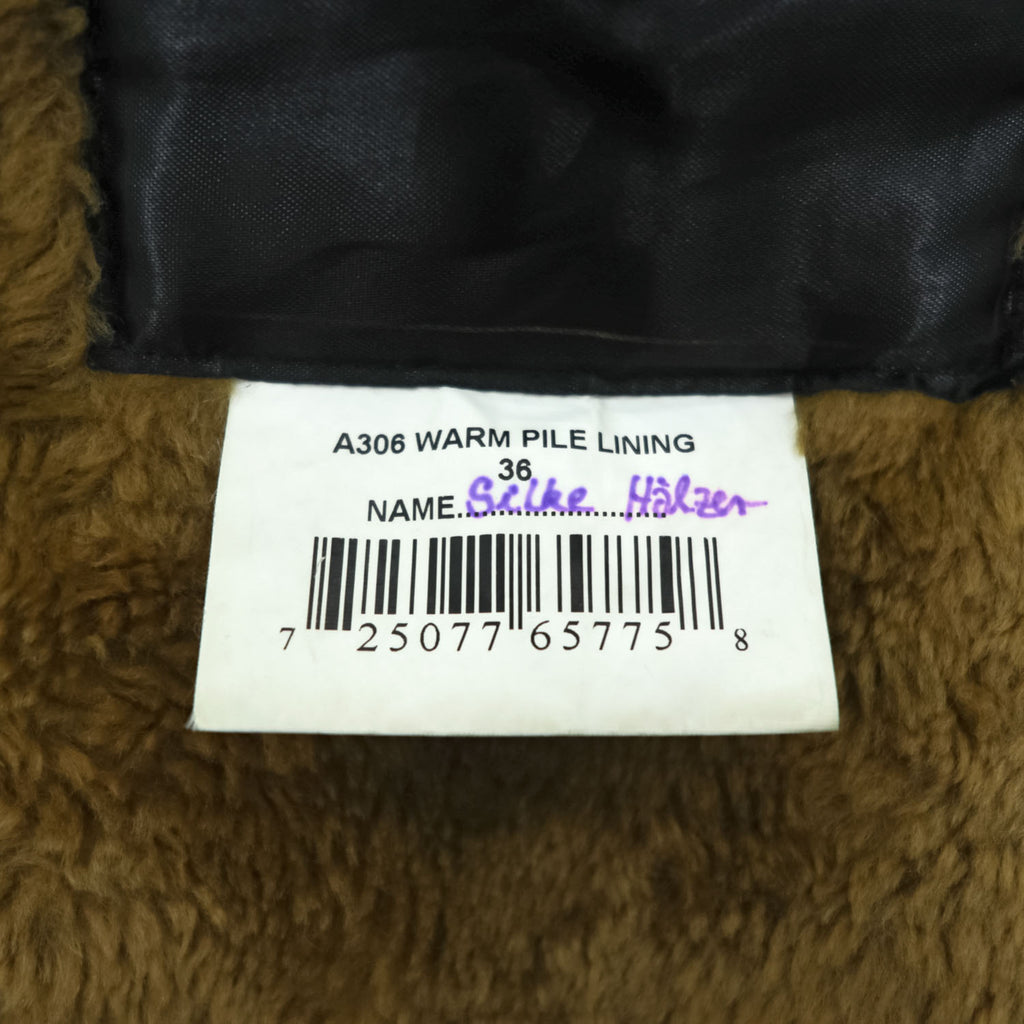 Barbour パイル ボア リバーシブル ライナーベスト S ブラウン WARM PILE LINING A306