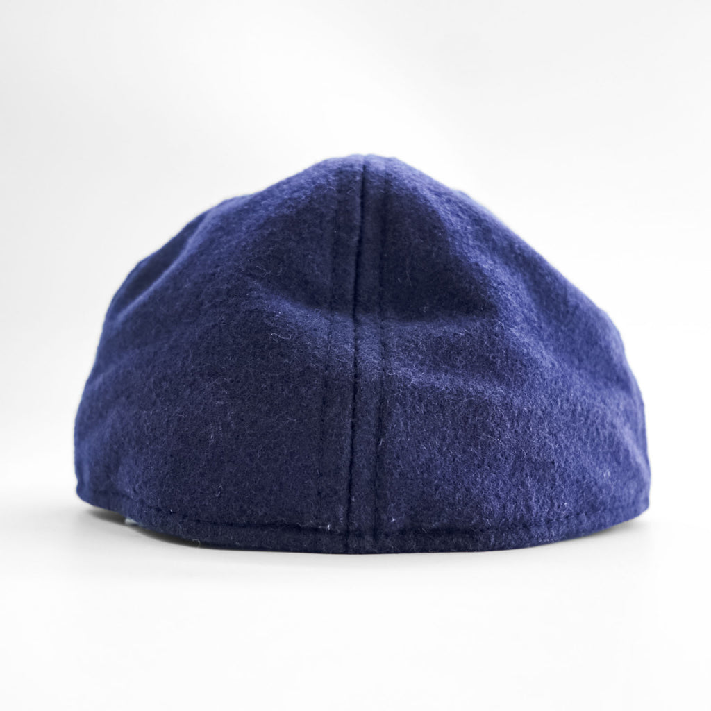 Ebbets Field Flannels NYロゴ ウール ベースボールキャップ 7 1/2 ネイビー USA製