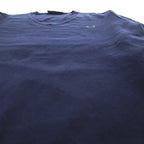 FRED PERRY イタリア製 90年代 ヴィンテージ Vネック ニット セーター L ネイビー ワンポイントロゴ