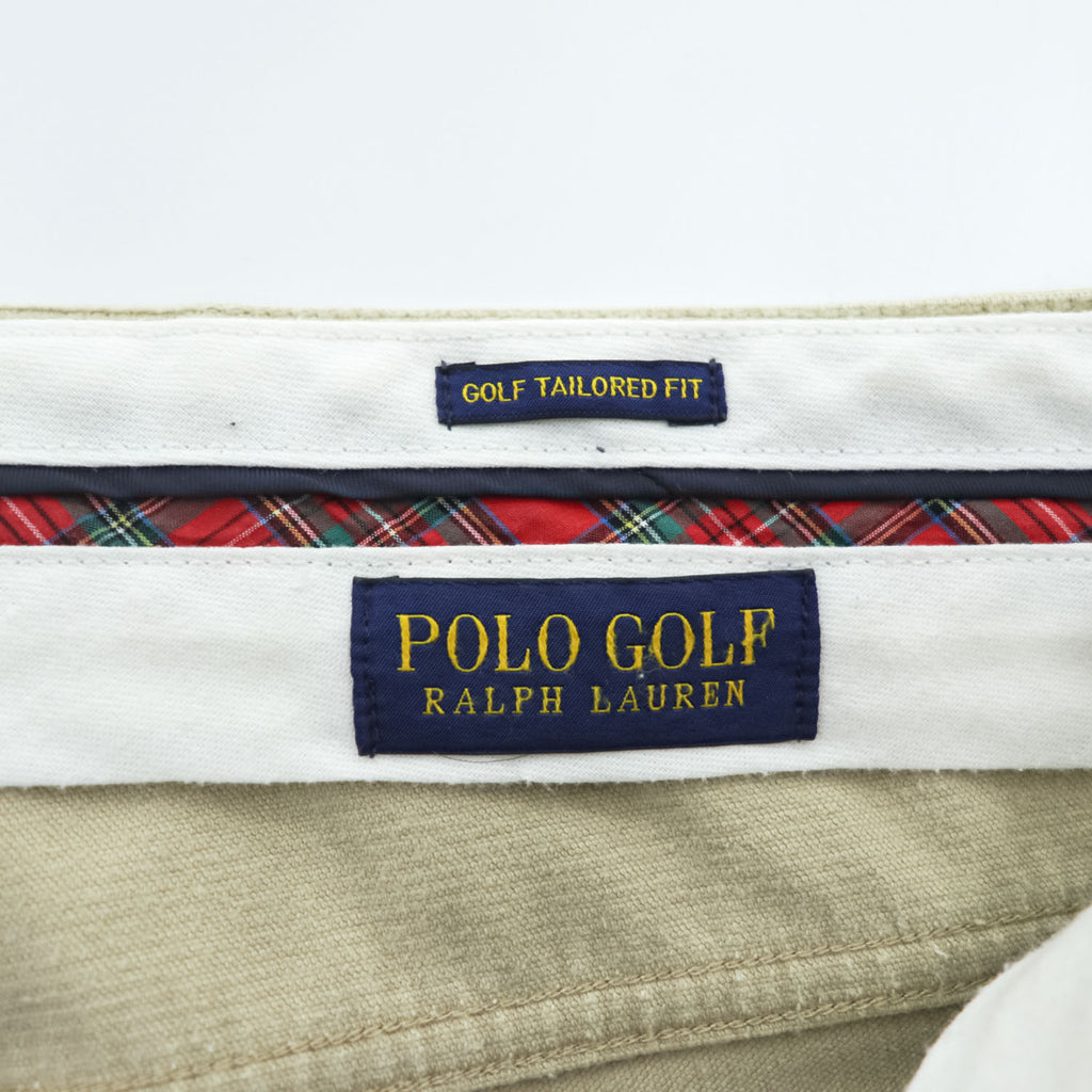 Polo Ralph Lauren ストレッチ コーデュロイパンツ L TAILORED FIT ベージュ POLO GOLF