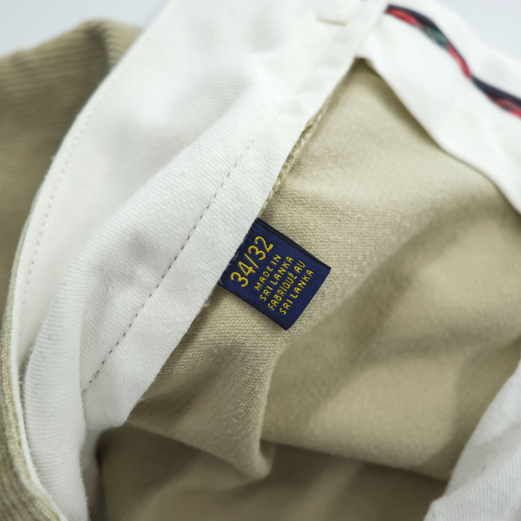 Polo Ralph Lauren ストレッチ コーデュロイパンツ L TAILORED FIT ベージュ POLO GOLF