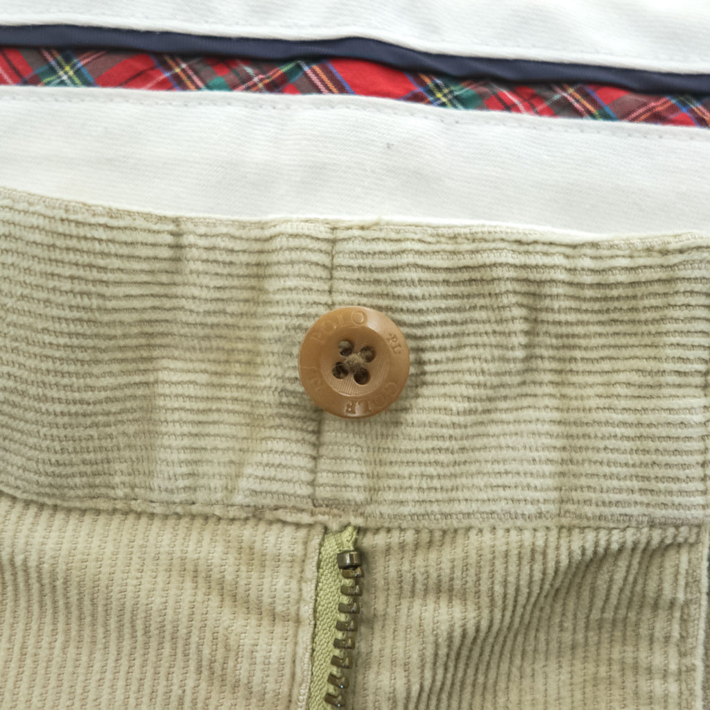 Polo Ralph Lauren ストレッチ コーデュロイパンツ L TAILORED FIT ベージュ POLO GOLF