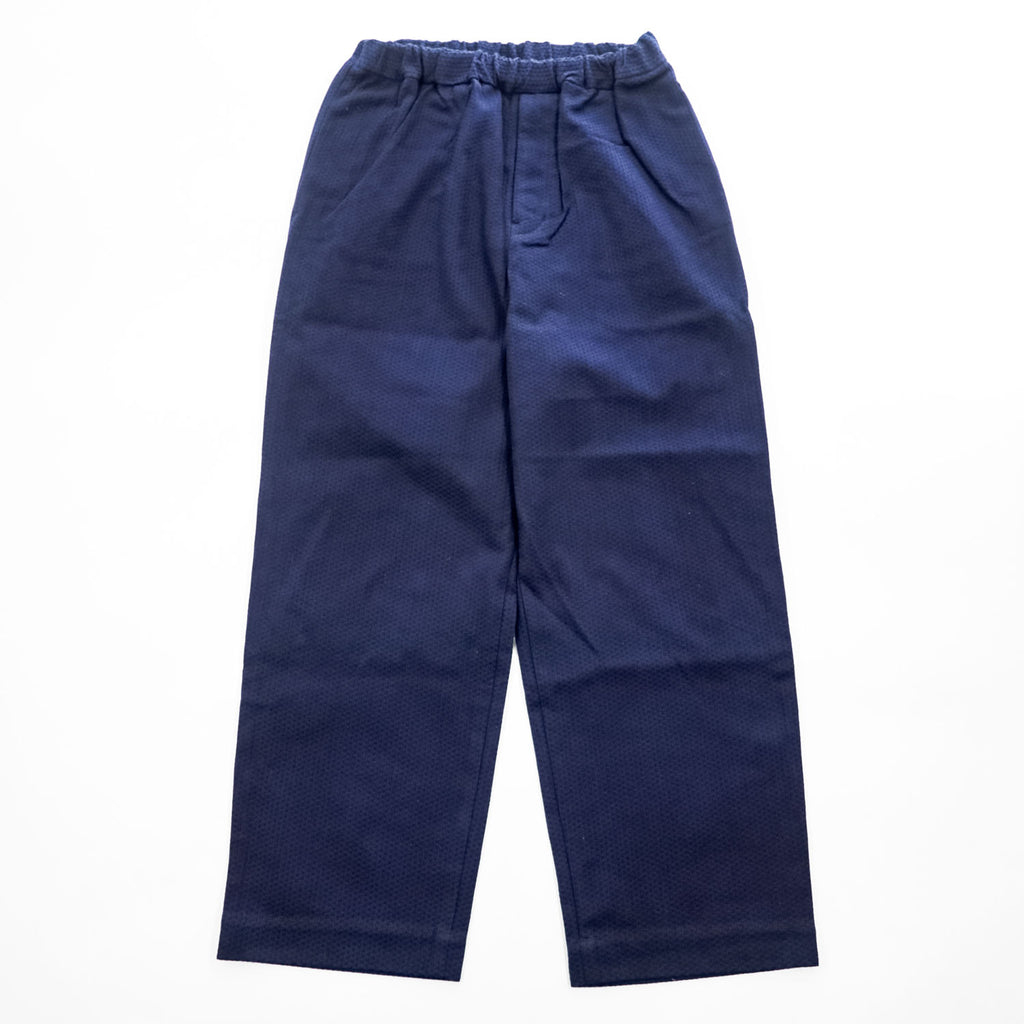 snow peak LOCAL WEAR 日本製 アウトドア イージーパンツ FREE インディゴ ブルー 刺し子 LW2019009