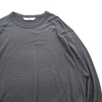 SILVER AND GOLD GENERAL MERCHANDISE メリノウール スウェット トレーナー FREE グレー 日本製