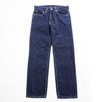 Levi's 505 ストレート デニムパンツ ジーンズ M インディゴ ブルー リジッド 濃紺 005050216