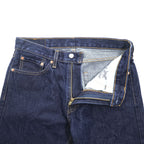 Levi's 505 ストレート デニムパンツ ジーンズ M インディゴ ブルー リジッド 濃紺 005050216