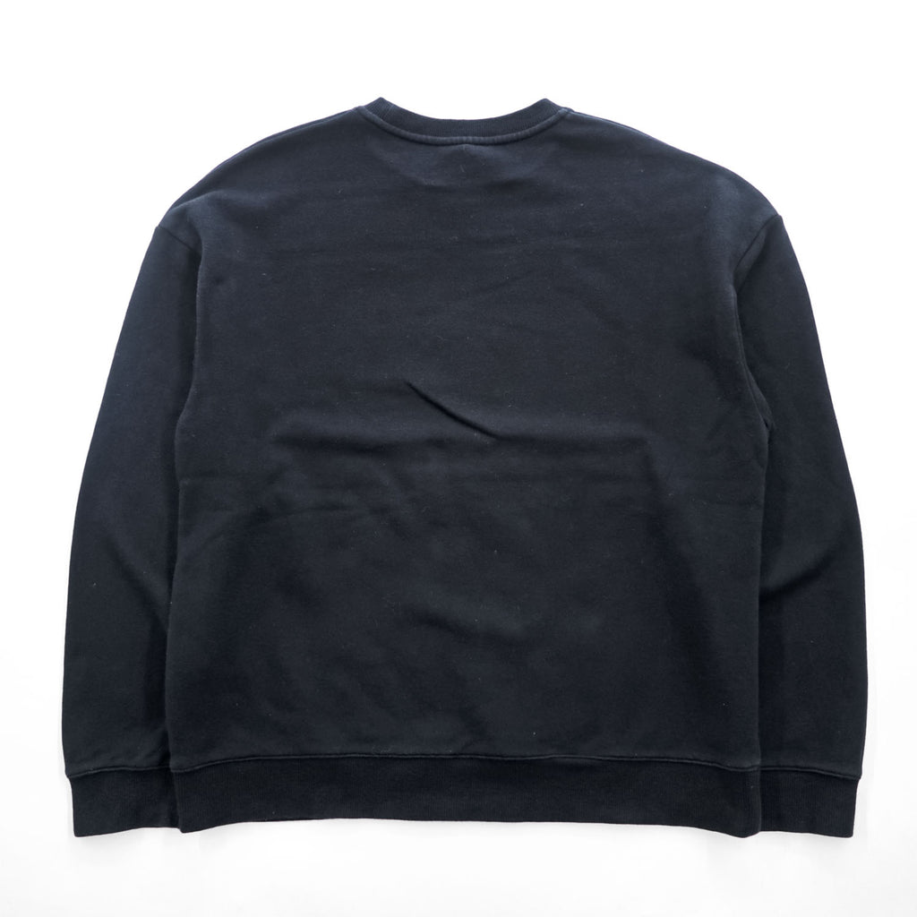 A.P.C. RUE MADAME PARIS Logo Print Sweatshirt Black M Made in Japan Petite Rue Madame