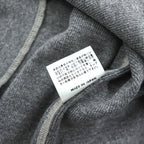 SUGAR CANE 日本製 ヘンリーネック 長袖 ロングスリーブ Tシャツ ロンT XL グレー 胸ポケット ラウンドカット SC66825 未使用品