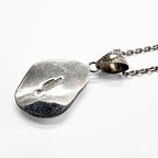 Pearlene Spencer ナバホ族 インディアンジュエリー シルバー ネックレス STERLING ベアパウ ターコイズ