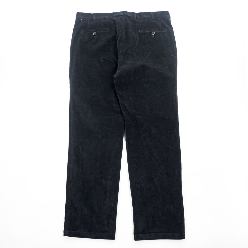 LAUREN RALPH LAUREN コーデュロイパンツ スラックス L ブラック ストレッチ