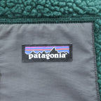 Patagonia クラシック レトロX  Classic Retro-X Vest ボアフリースベスト S グリーン 23048