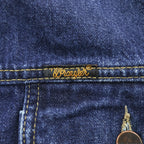 Wrangler デニムジャケット Gジャン L インディゴ ブルー ORIGINAL WESTERN JEANS