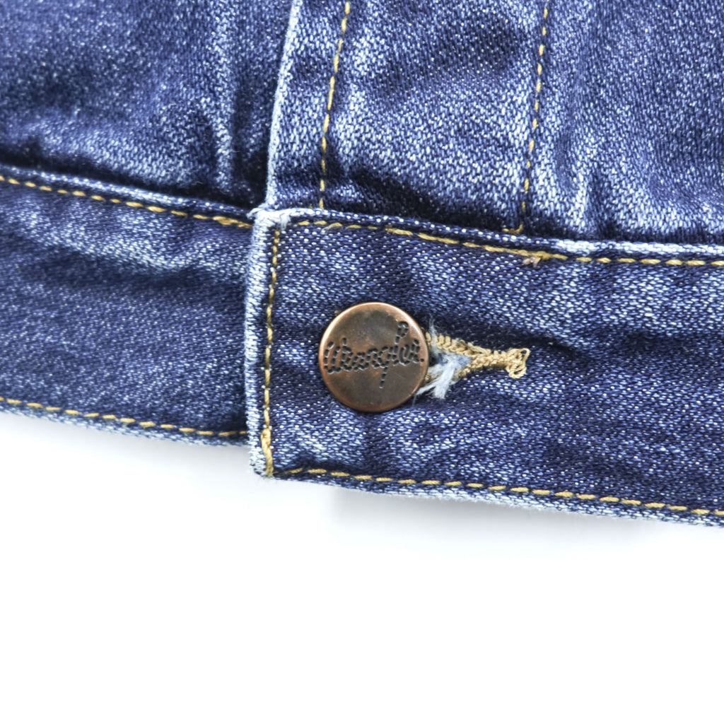 Wrangler デニムジャケット Gジャン L インディゴ ブルー ORIGINAL WESTERN JEANS