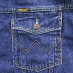 Wrangler デニムジャケット Gジャン L インディゴ ブルー ORIGINAL WESTERN JEANS