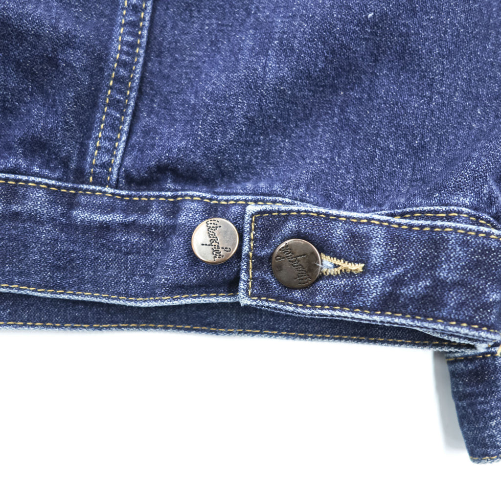 Wrangler デニムジャケット Gジャン L インディゴ ブルー ORIGINAL WESTERN JEANS