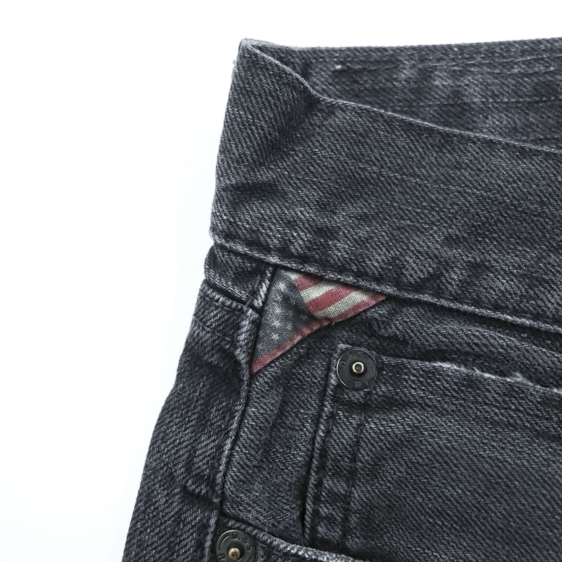 DENIM & SUPPLY RALPH LAUREN ブラック デニムパンツ ジーンズ M 31 x 30 ヴィンテージ加工 SLIM