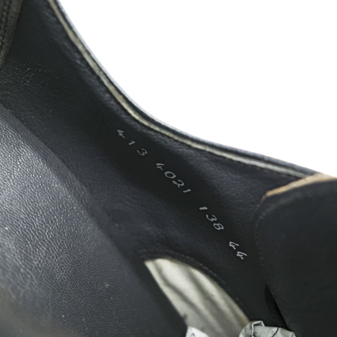 90年代 ヴィンテージ BATA フランス軍 ミリタリー オフィサー サービスシューズ 革靴 28cm ブラック シボ革