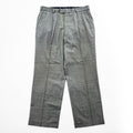 Brooks Brothers 2タック ワイド スラックス パンツ L グレー プリーツ ダブルカフス REGENT