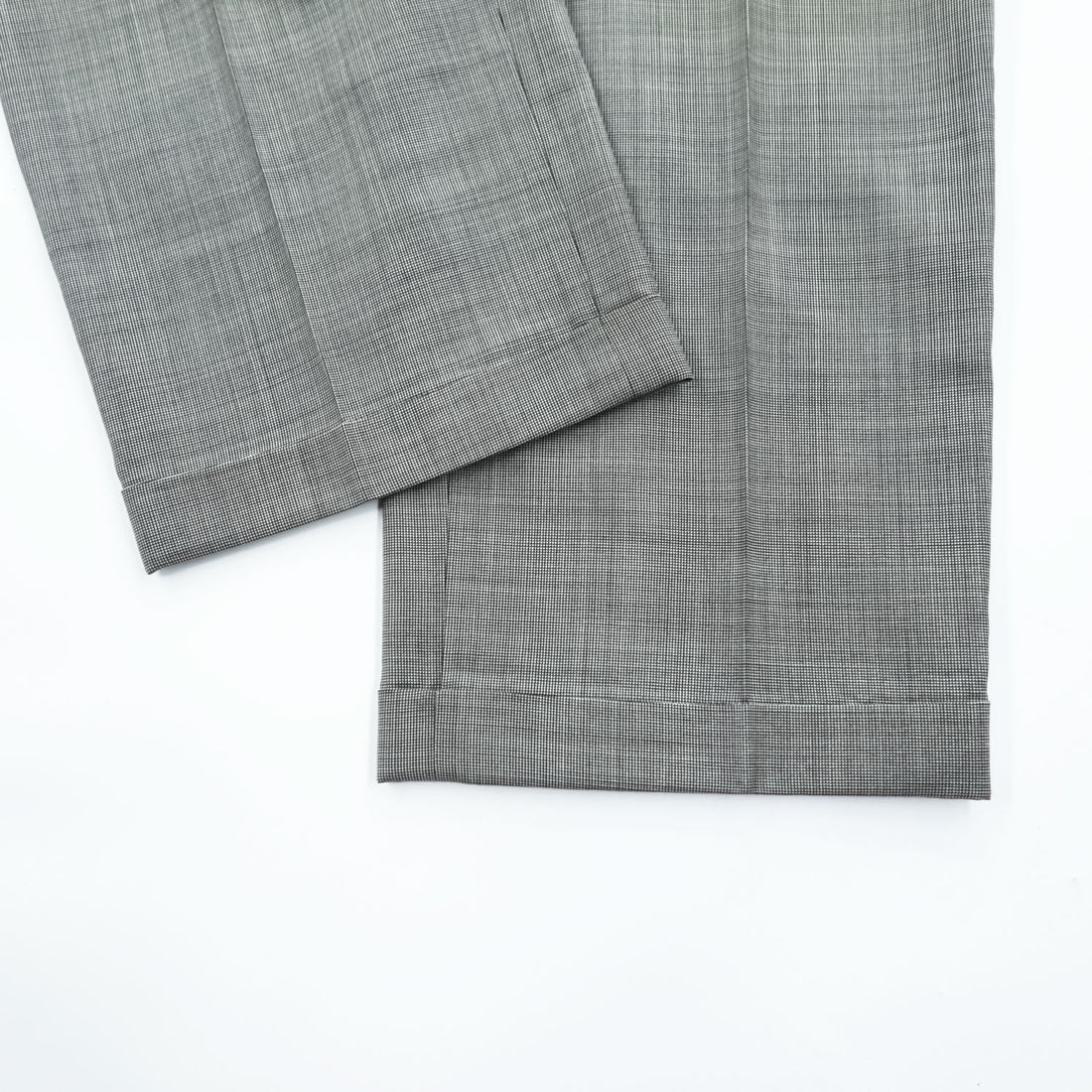 Brooks Brothers 2タック ワイド スラックス パンツ L グレー プリーツ ダブルカフス REGENT