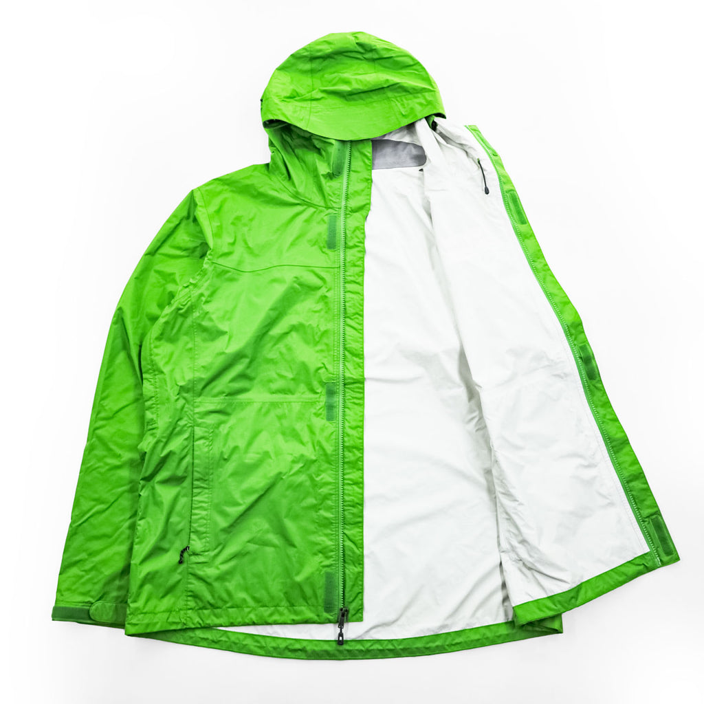 Patagonia トレントシェル レインジャケット Torrentshell Jacket H2No マウンテンパーカー XL グリーン 防水 リップストップ ドローコード 83800