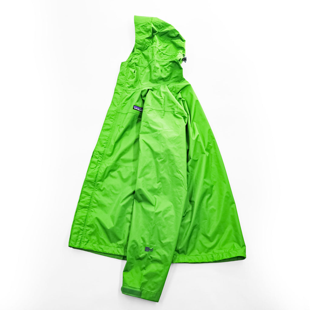 Patagonia トレントシェル レインジャケット Torrentshell Jacket H2No マウンテンパーカー XL グリーン 防水 リップストップ ドローコード 83800