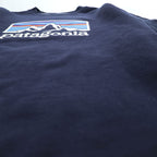 Patagonia P-6 Logo Uprisal スウェット トレーナー M ネイビー 裏起毛 プリント 39626