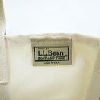 L.L.Bean USA製 キャンバス トートバッグ BOAT AND TOTE MINI ホワイト カーキ 303435