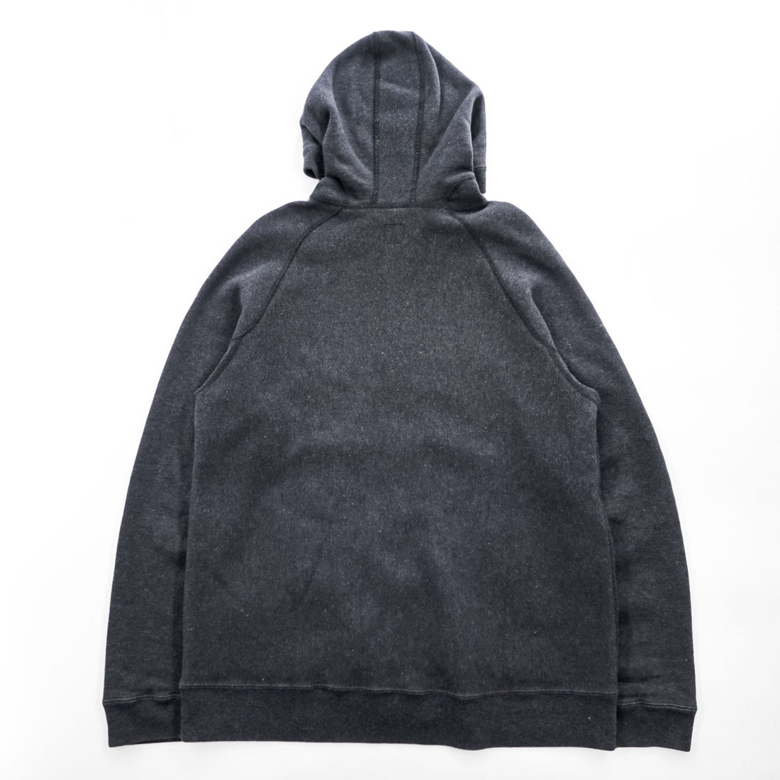 BRU NA BOINNE ラップアップ ジップパーカー XL グレー 裏起毛 ダブルジップ