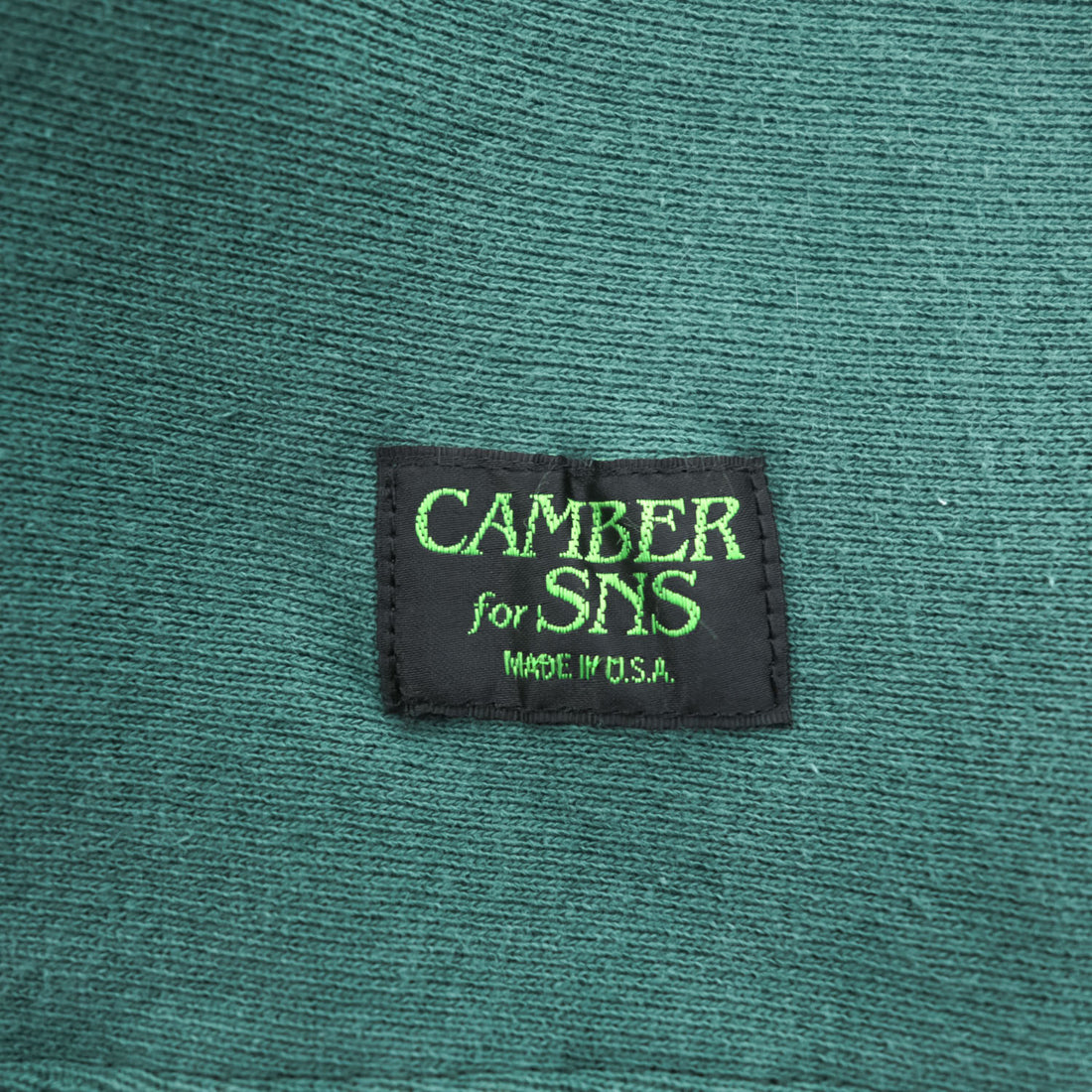 CAMBER for SNS 別注 USA製 ヘビーウェイト スウェット トレーナー L 裏起毛 SPECIAL EDITION