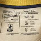 Patagonia P-6ロゴ オーガニックコットン ラグラン スウェット トレーナー XL イエロー ビッグサイズ ORGANIC COTTON 39603