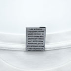 CHUMS クルーネック スウェット 鹿の子 トレーナー L ホワイト ワンポイントロゴ 刺繍 CH02-1177