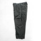 TUKI 日本製 コンバットパンツ COMBAT PANTS 0111 ヘリンボーン M ブラック ワイド