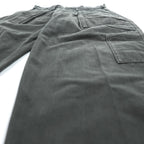 TUKI 日本製 コンバットパンツ COMBAT PANTS 0111 ヘリンボーン M ブラック ワイド