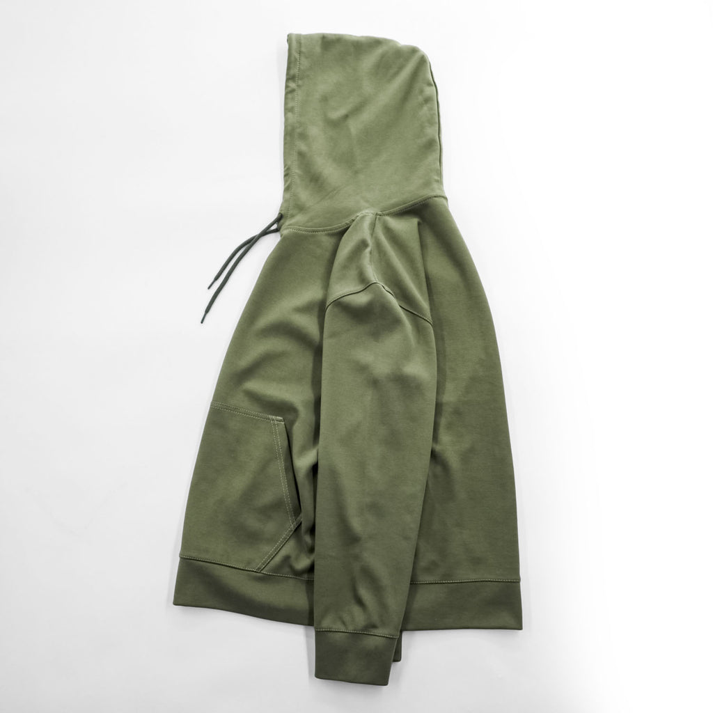 A.P.C. 日本製 プルオーバー パーカー M グリーン カンガルーポケット 4114413
