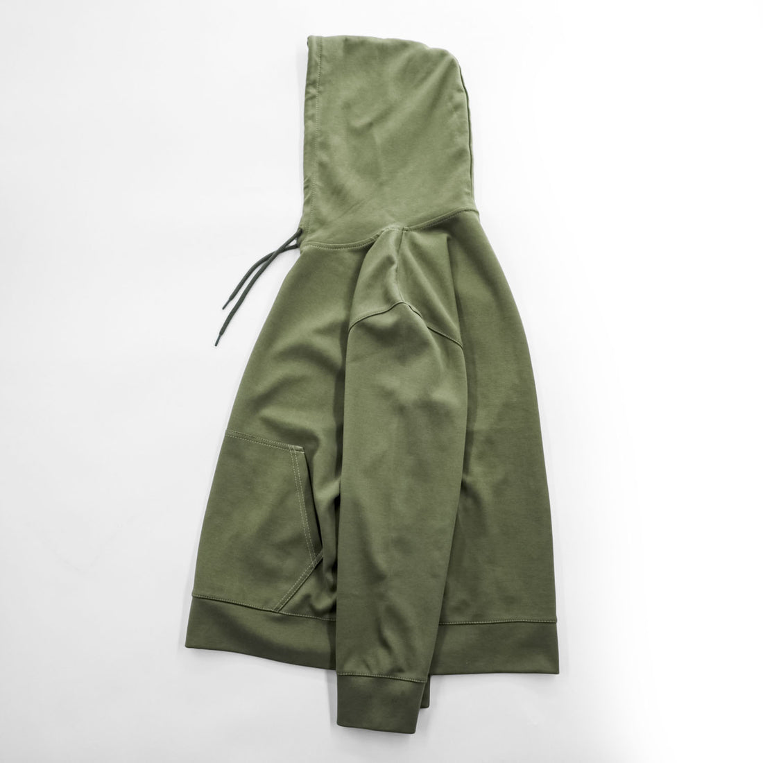 A.P.C. 日本製 プルオーバー パーカー M グリーン カンガルーポケット 4114413